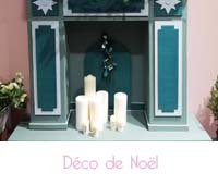 décorer sa maison pour noël en carton