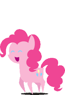 Gambar Lucu Pinkie Pie Bergerak_Funny Animated Pinkie Pie