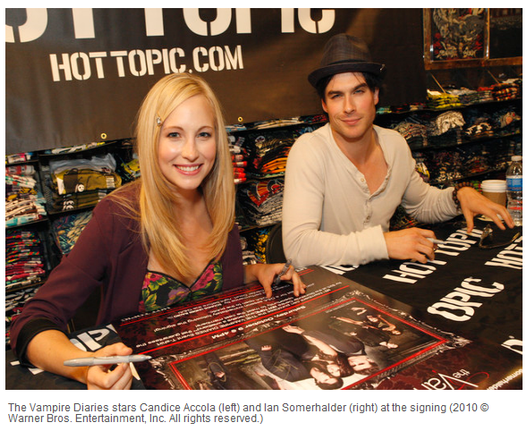The Vampire Diaries' Ian Somerhalder and Candice Accola were'Hot' in Texas