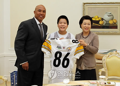 hines ward family photos. Wards Wife Hines Ward#39;s ex