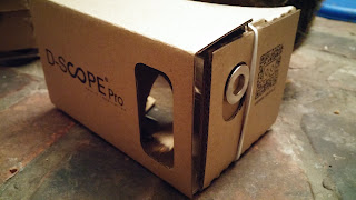 Google Cardboard VR Viewer "D-Scope"