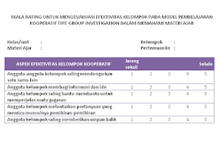 ... pembelajaran kooperatif Group Investigation (GI / Gr   oup Investigasi