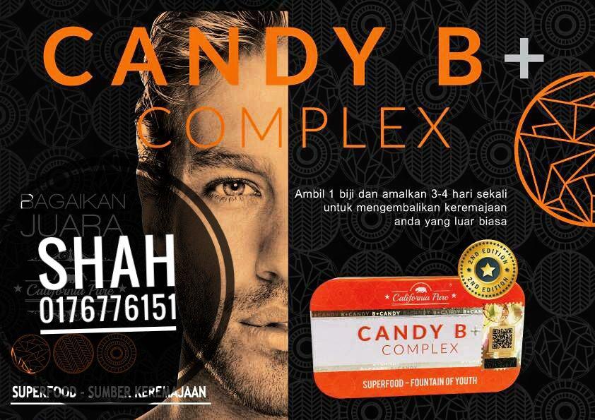 Candy B+ Complex  Gula-Gula Khas Untuk Lelaki