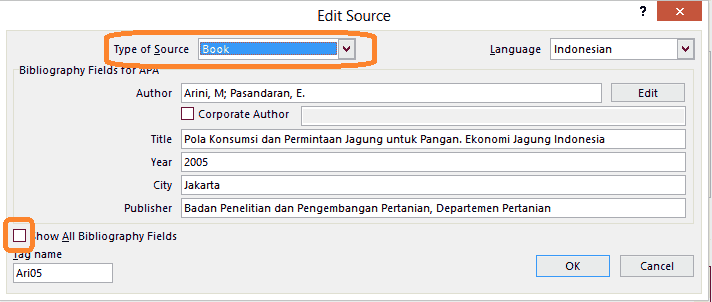 Cara membuat daftar pustaka dan kutipan otomatis 