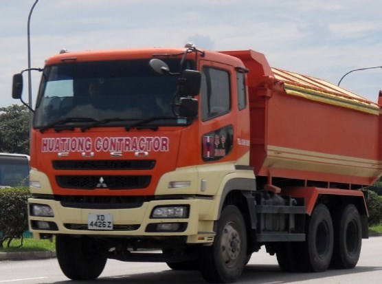 dump truck Mitsubishi Fuso Super Great FH517FDR 