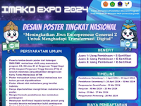 Lomba Desain Poster Nasional 2024 untuk Pelajar dan Mahasiswa