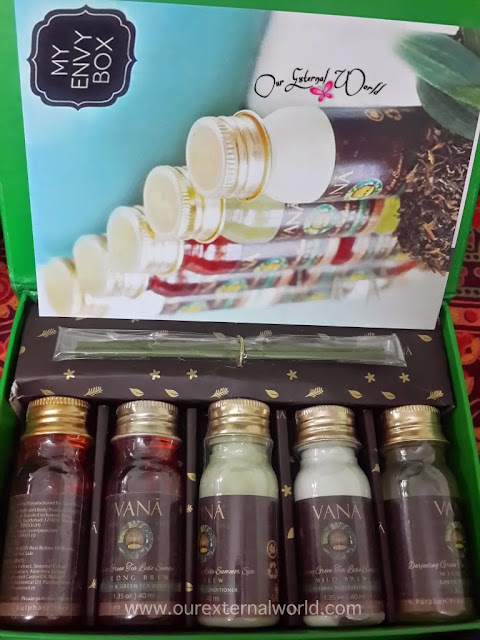 My Envy Box - Beauty Box Spa Edition - May 2015 - Vana Vidhi Green Tea