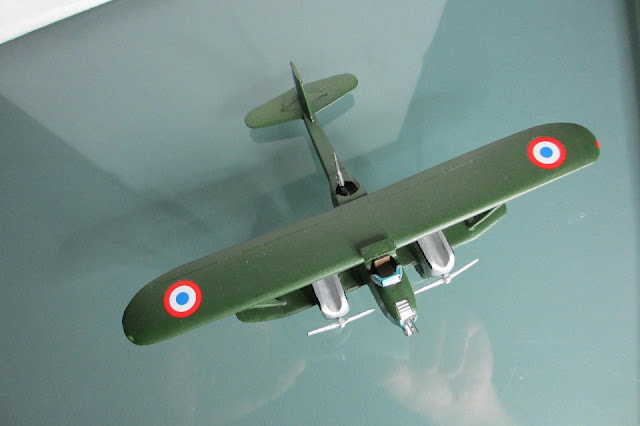 1/144 Breguet 410 diecast metal aircraft miniature