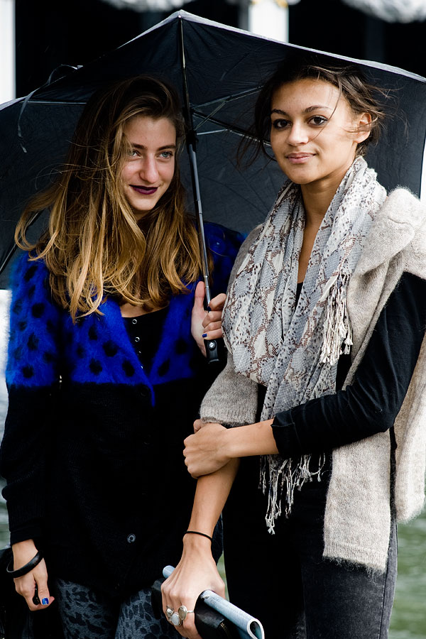 Paris Fashion Week SS 2011...Friends at Sonia Rykiel