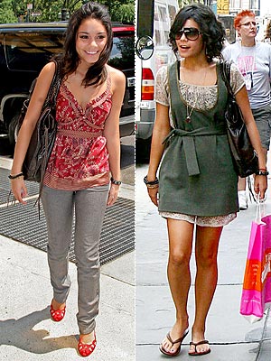 vanessa hudgens short hair pictures. Vanessa then stops at the Napa Valley 