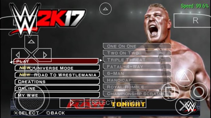 DOWNLOAD WWE 2K17 400MB HIGHLY COMPRESS ANDROID GAME