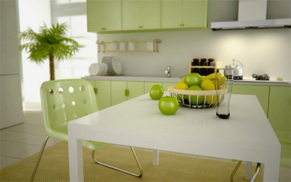 green-kitchen