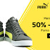 Flipkart Flat 50% Off on Clothing, Footwear & more