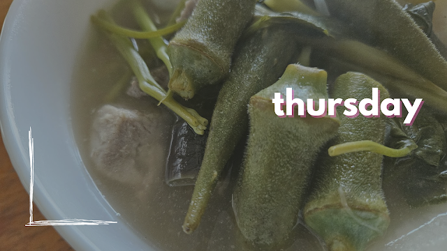 Thursday - Pork Sinigang