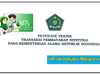 BUKU PEDOMAN TRANSAKSI PEMBAYARAN NONTUNAI KEMENAG 2018