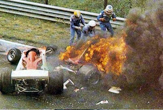 1 de Agosto de 1976 Grave accidente de “Niki” Lauda en Nürburgring