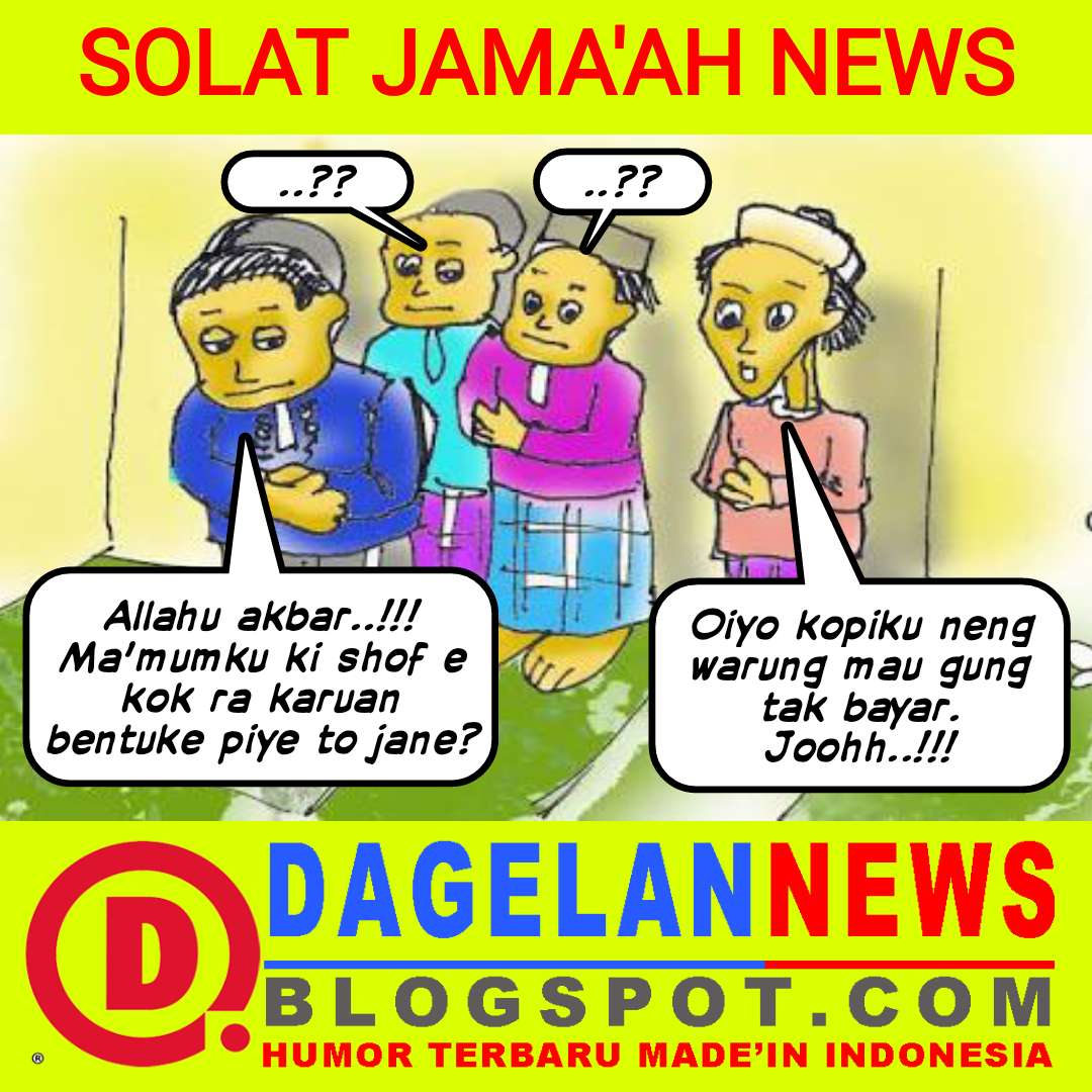 SOLAT JAMAAH LUCU KOPLAK DAGELAN NEWS