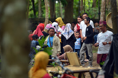 Kini Ada Atraksi Pasar Tahura di Youth Camp Wan Abdul Rahman Pesawaran