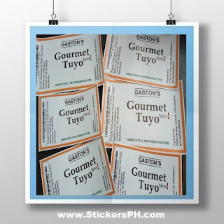 Gourmet Tuyo Sticker Labels Philippines