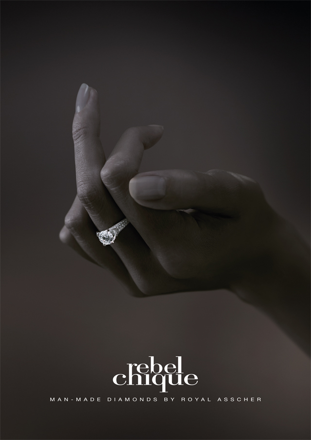 Rebel Chique Diamonds — F&%K Print Ad