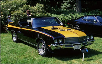 Black and Gold Buick GSX