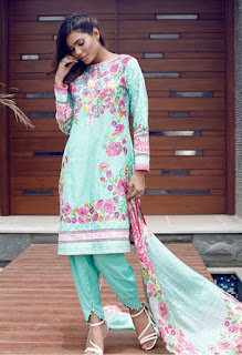 Adamjee Lawn Mid-Summer Cambric Collection 2016-17