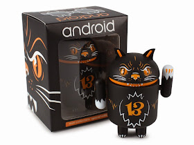 Lucky Lucy Halloween Android Mini Figure by Andrew Bell