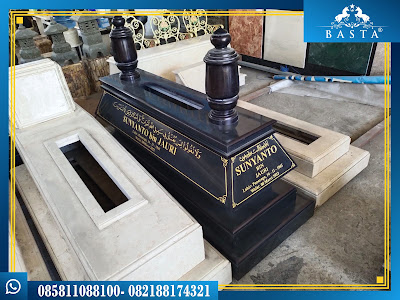 Model Makam Desain Modern Bahan Granit