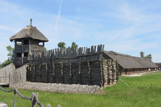 Biskupin, Polen, prehistorische vindplaats