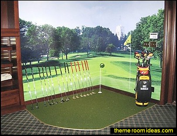 golf wall murals golf theme bedroom decorating ideas sports bedrooms golf decor