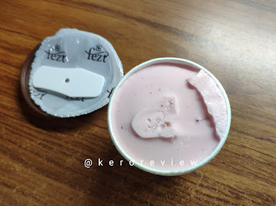 รีวิว เฟซท์ ไอศกรีมนมผสมสตรอเบอร์รี่ (CR) Review Ice Cream Very Berry Strawberry, Fezt Brand.