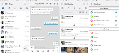 BBM MOD IOS Light v12 Based BBM 3.1.0.13