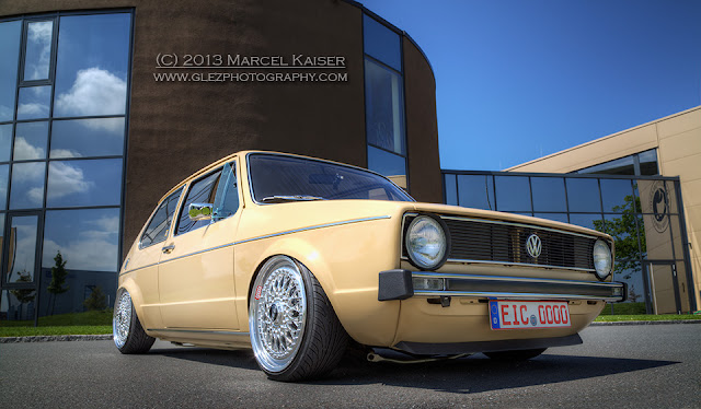 Car photography by Marcel Kaiser, VW Golf I