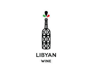 Mẫu thiết kế logo thương hiệu Libyan Wine