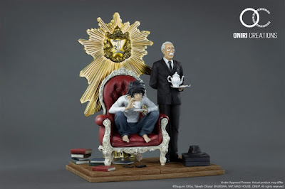 Figuras: Increible figura de L y Watari de Death Note - Oniri Creations