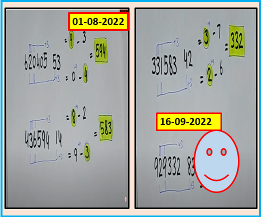 Thai Lottery 3up direct Set 16/9/2022,Thailand Lottery 100% 3up number 1-9-2022