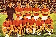 PFC CSKA DE MOSCÚ - Moscú, URSS - Temporada 1971-72 - Como campeón de la Liga soviética, el CSKA participó en la Copa de Europa y fue eliminado en octavos de final por el Standard de Lieja