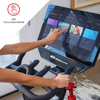 HD touchscreen & JRNY App*, image, on Bowflex VeloCore 22 and 16 IC Bike