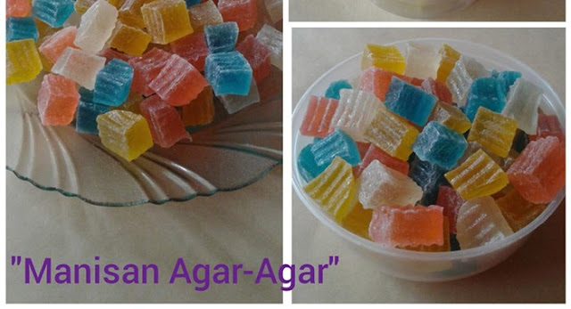 Cara Membuat Manisan Agar-agar Kering Praktis