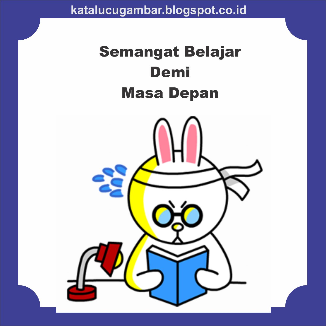 Gambar Lucu Untuk Semangat Belajar  Update Status