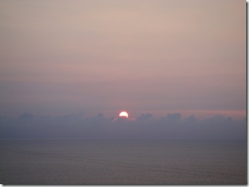 ハワイ島・夕日・サンセット