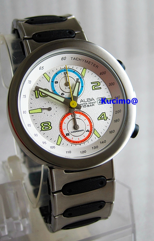 K-Watch: [SOLD] ALBA "Crazy Dream" Chronograph Quartz