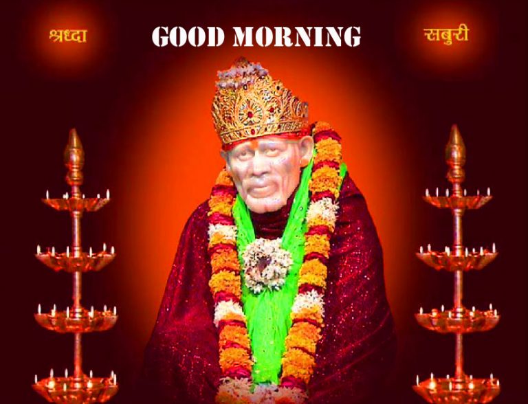 sai baba good mornings wallpaper