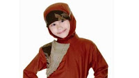 10 Model Baju Batik Muslim Anak Desain Terbaik 2017