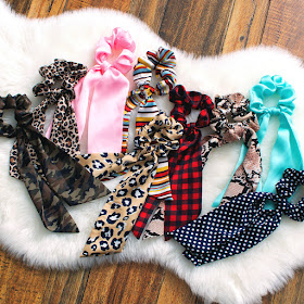 Various scrunchie scarves for your sorority sisters