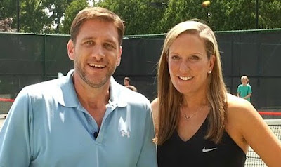 Mike Greenberg with his wife Stacy