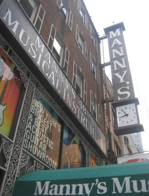 Lost City Manny S To Close In May Entire Music Row Of W 48th Street Endangered