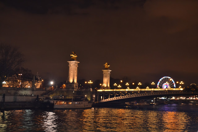 River Seine at night