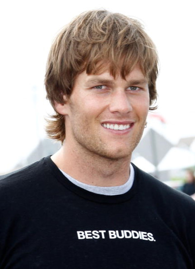 tom brady long hair pictures. tom brady haircut 2011. tom