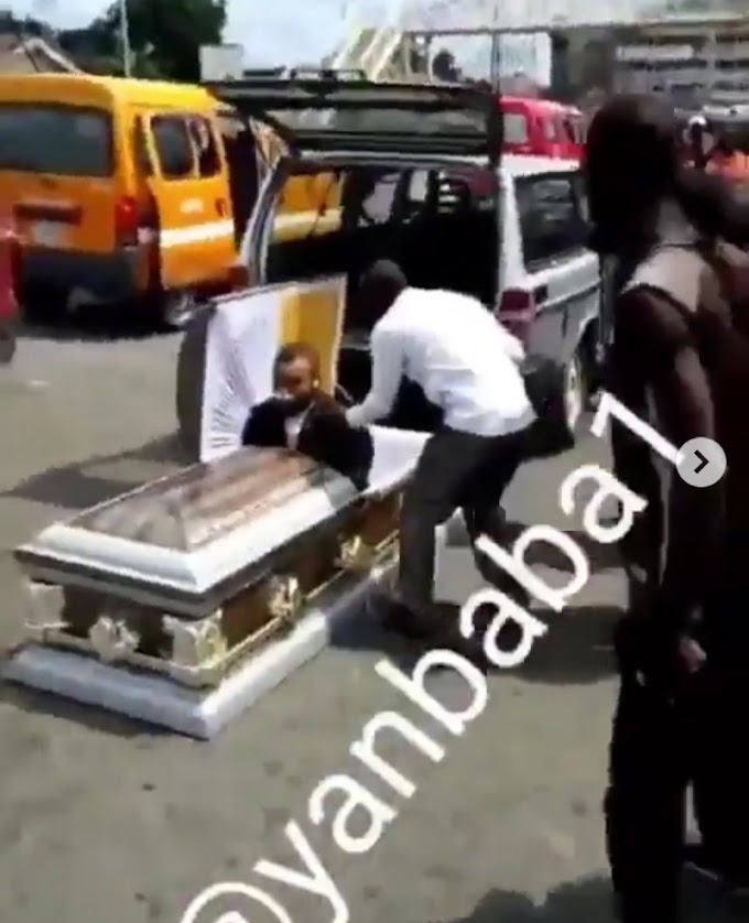 Man Dead For Weeks, Resurrects On The Way To His Burial In Uyo (Videos)